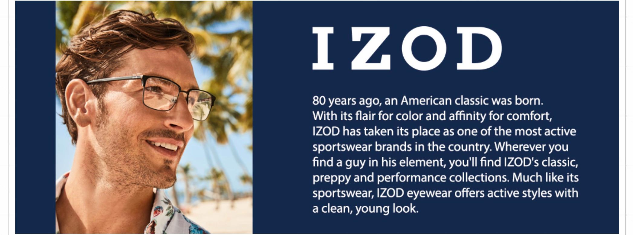 Izod Glasses